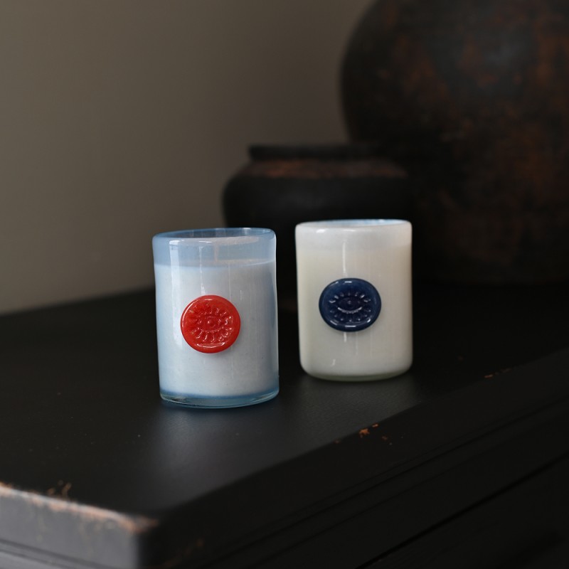 Candle Accent Blue