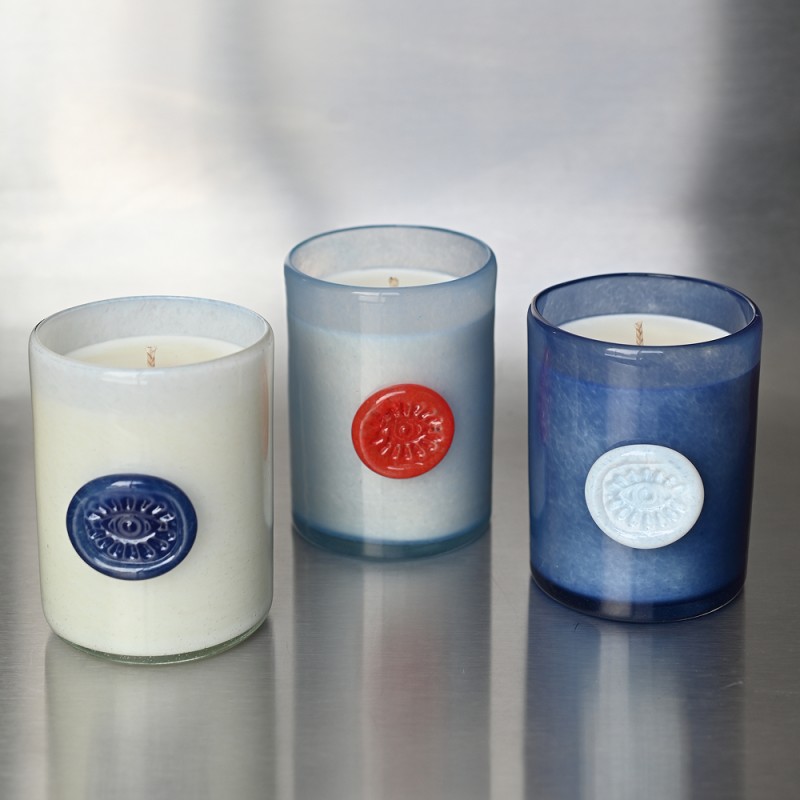Candle Accent Cloudy