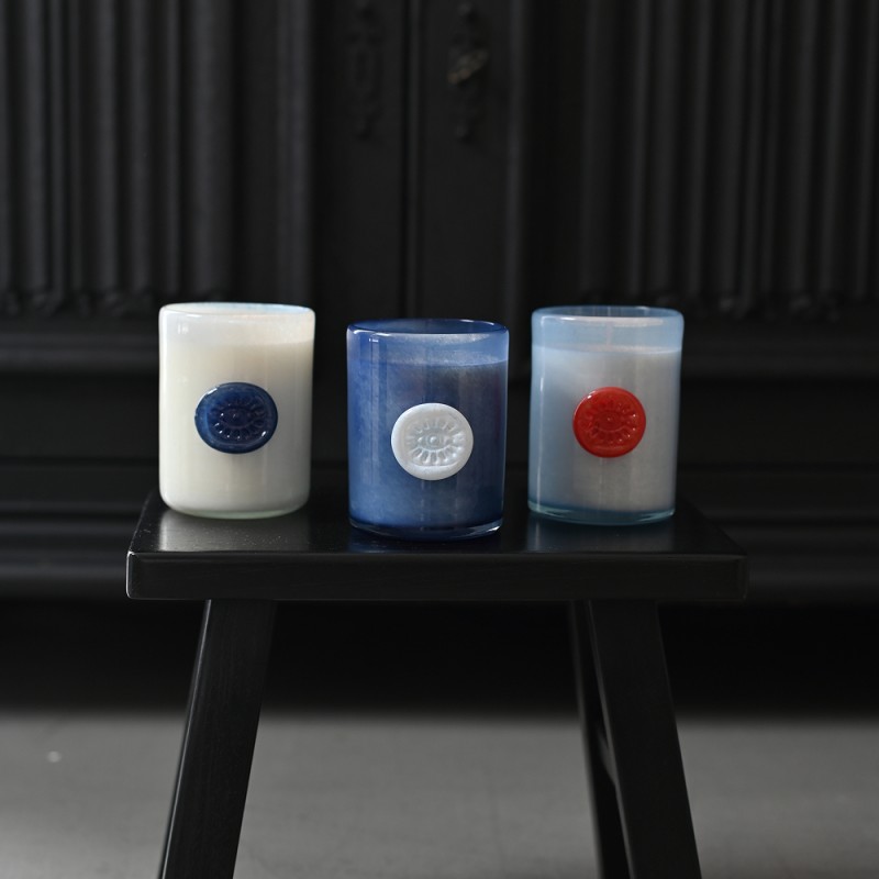 Candle Accent Cloudy