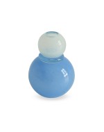 Candlestick Moon Blue