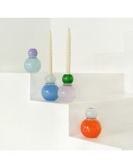 Candlestick Moon Blue