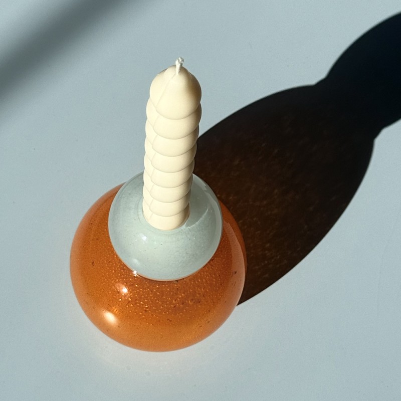 Candlestick Moon Orange