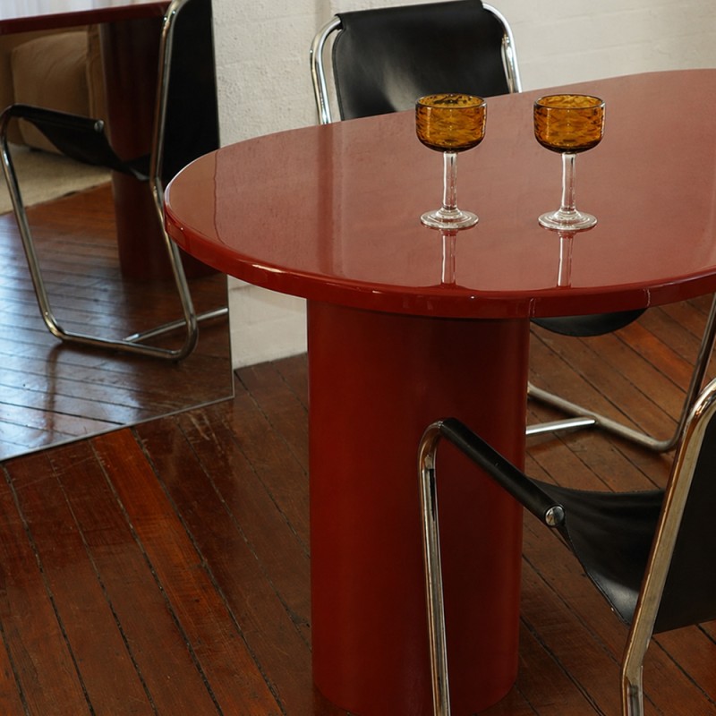 Glasses from thick glass (set of 2 pcs)