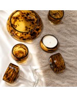 Glasses from thick glass (set of 2 pcs)